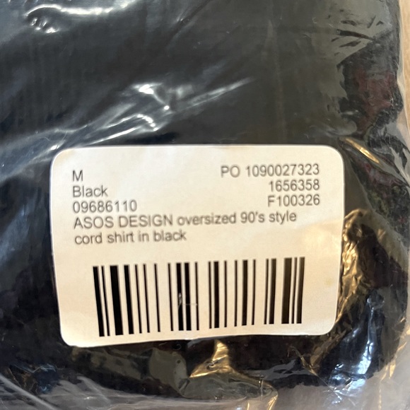 ASOS Oversized 90s Style Cord Shirt - Picture 7 of 8